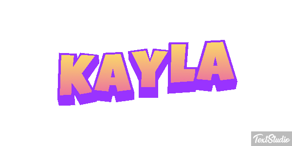 Kayla Texteffekt