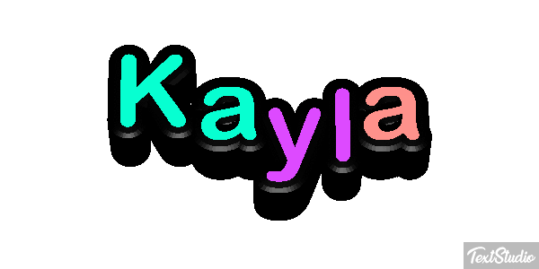Kayla Texteffekt