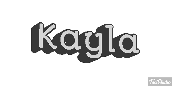 Kayla Texteffekt