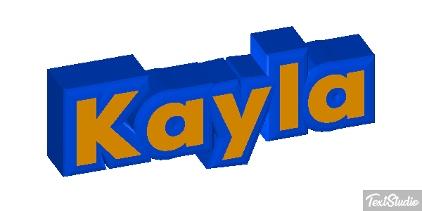 Kayla Texteffekt