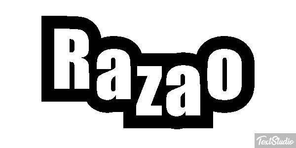 Razão Effet de texte