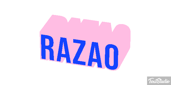 Razão Effet de texte