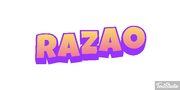 Razão Effet de texte