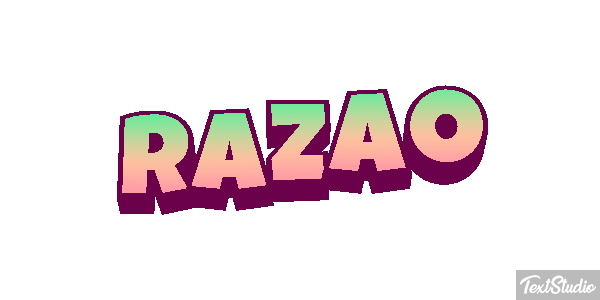 Razão Effet de texte