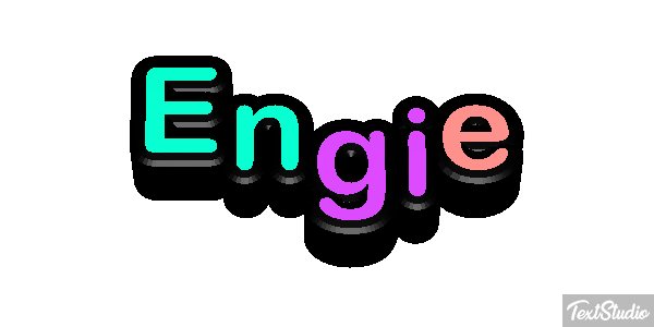 Engie Text effect