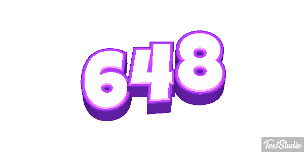 648 Tekst effect