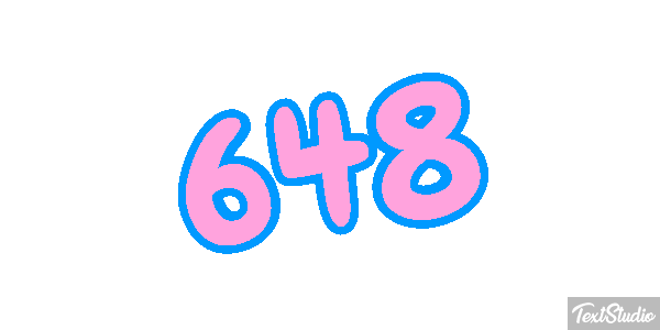 648 Tekst effect