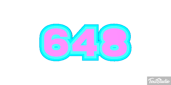 648 Tekst effect