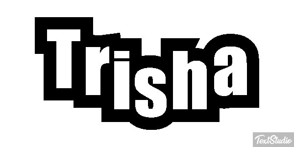 Trisha Tekst effect