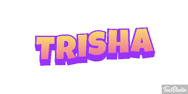 Trisha Tekst effect