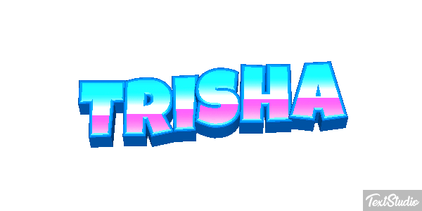Trisha Tekst effect