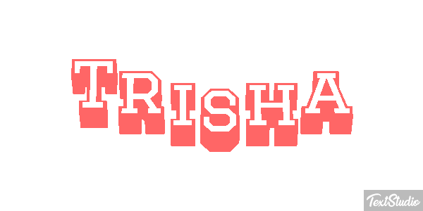Trisha Tekst effect