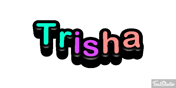Trisha Tekst effect