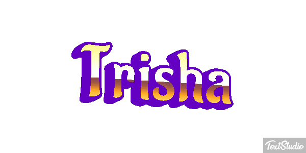 Trisha Tekst effect