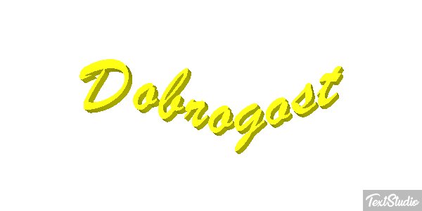 Dobrogost Texteffekt