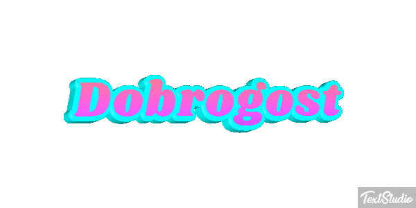 Dobrogost Texteffekt