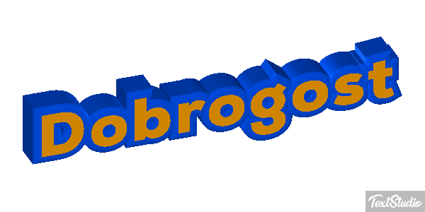 Dobrogost Texteffekt