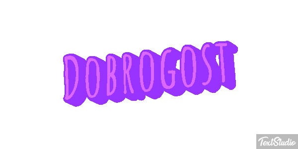 Dobrogost Texteffekt