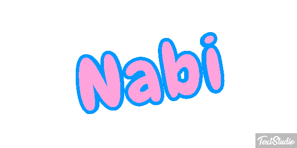Nabi Tekst effect