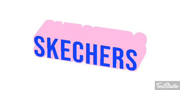 Skechers Текстовый эффект