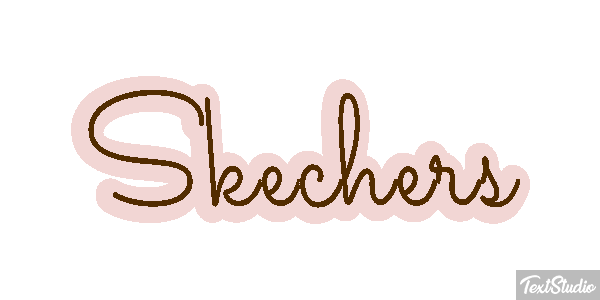 Skechers Текстовый эффект
