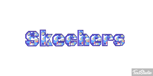 Skechers Текстовый эффект