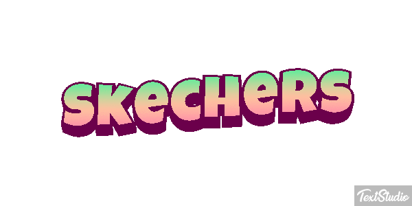 Skechers Текстовый эффект