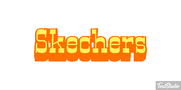Skechers Текстовый эффект