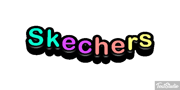 Skechers Текстовый эффект