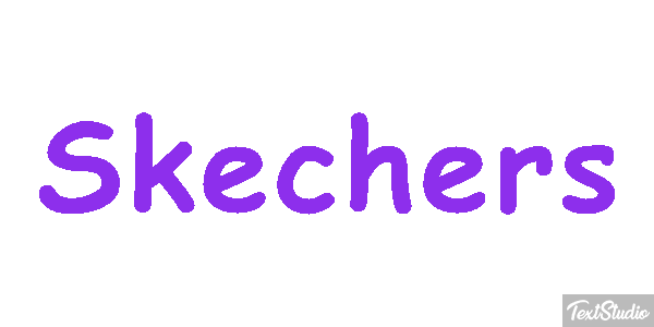 Skechers Текстовый эффект