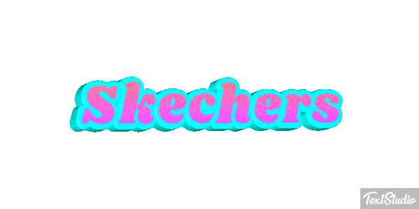 Skechers Текстовый эффект