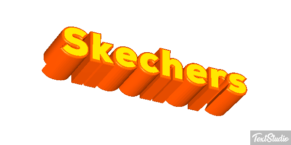 Skechers Текстовый эффект