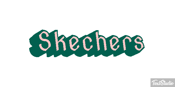 Skechers Текстовый эффект