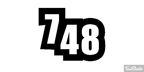 748 テキスト効果