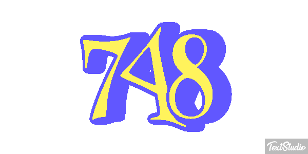 748 テキスト効果
