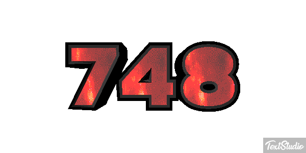 748 テキスト効果