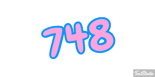 748 テキスト効果