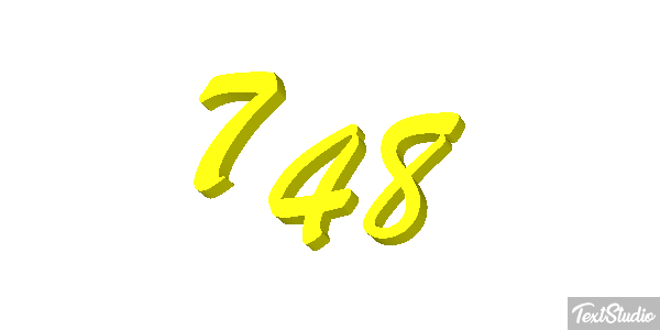 748 テキスト効果