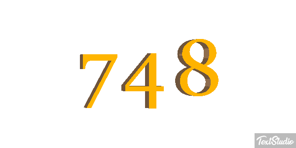 748 テキスト効果