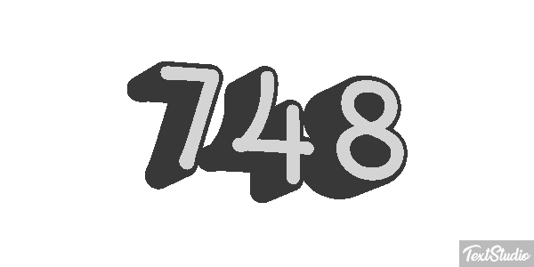 748 テキスト効果