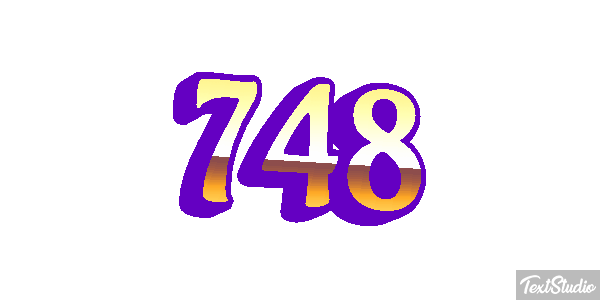 748 テキスト効果