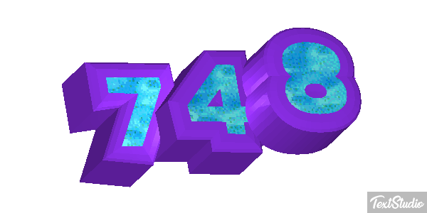 748 テキスト効果