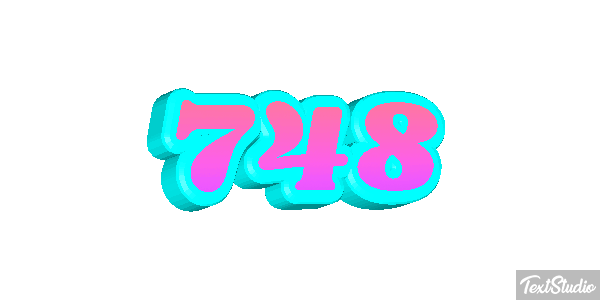 748 テキスト効果