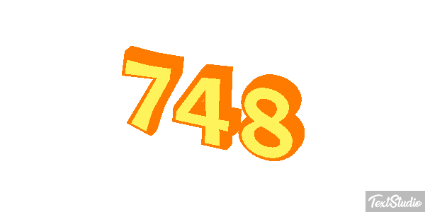 748 テキスト効果