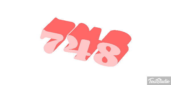 748 テキスト効果