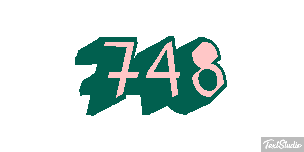 748 テキスト効果