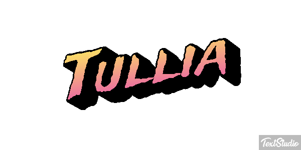 Tullia Текстовый эффект