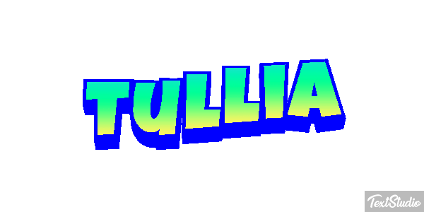 Tullia Текстовый эффект