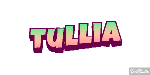 Tullia Текстовый эффект