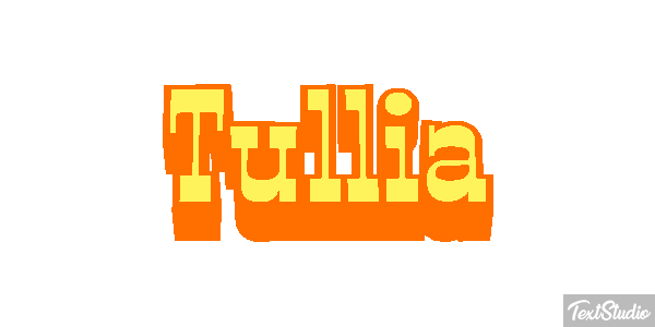 Tullia Текстовый эффект